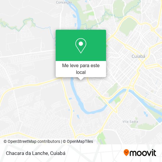 Chacara da Lanche mapa