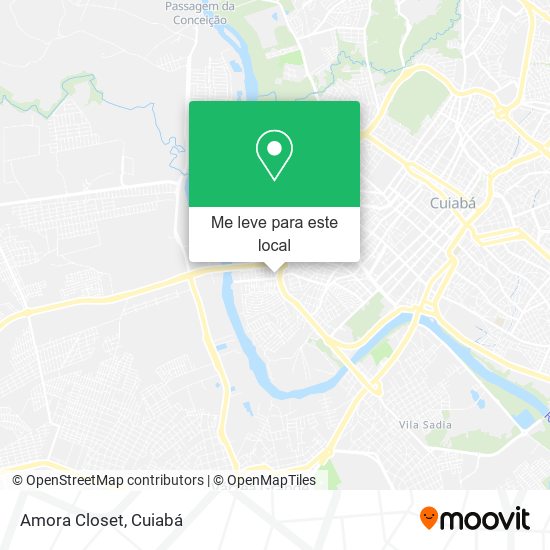 Amora Closet mapa