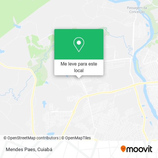 Mendes Paes mapa