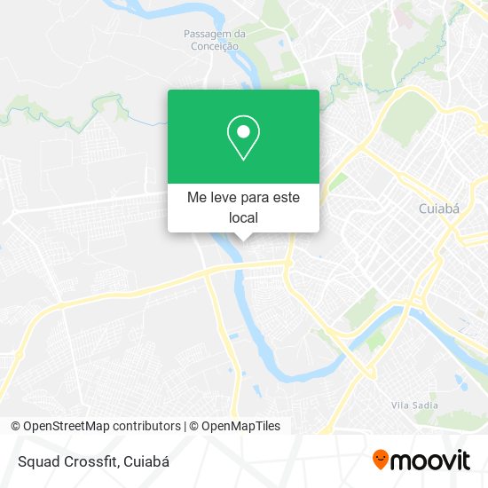 Squad Crossfit mapa