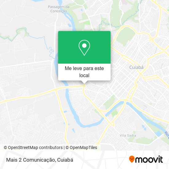 Mais 2 Comunicação mapa