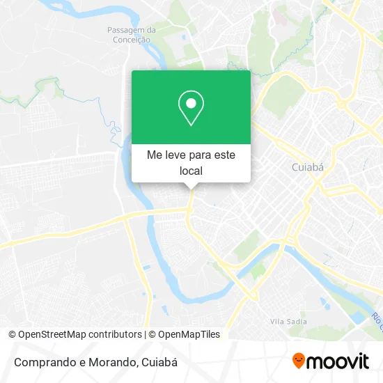 Comprando e Morando mapa