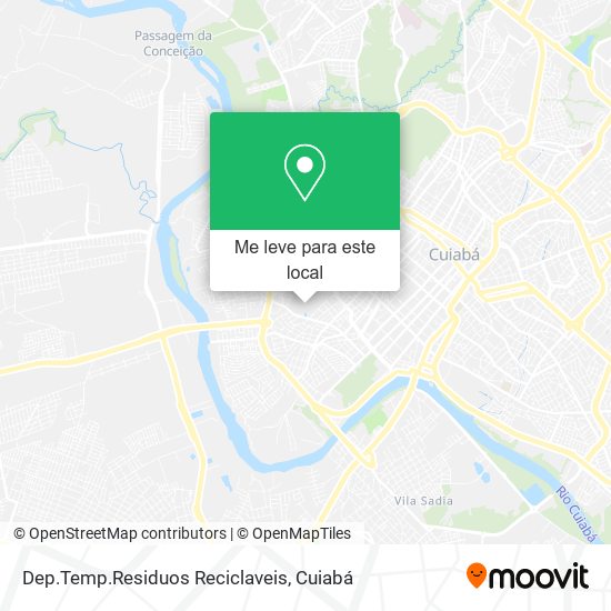 Dep.Temp.Residuos Reciclaveis mapa