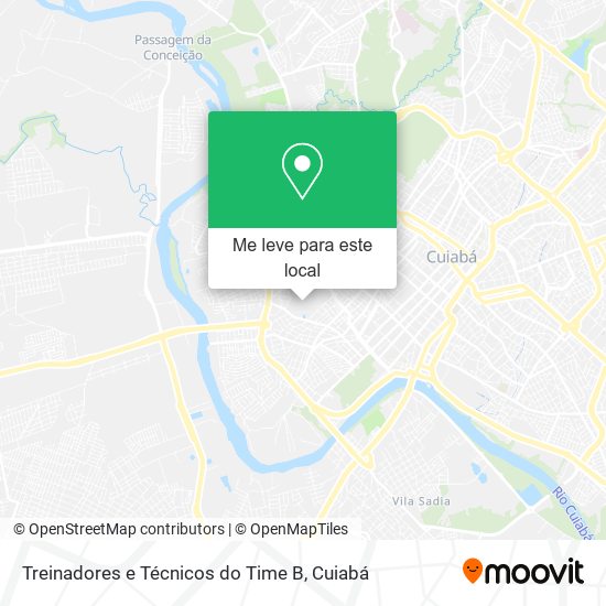 Treinadores e Técnicos do Time B mapa