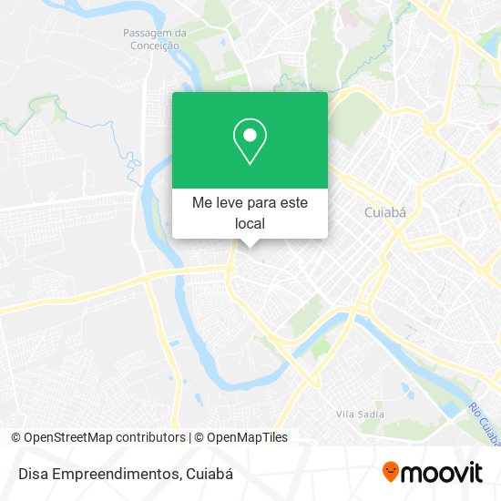 Disa Empreendimentos mapa