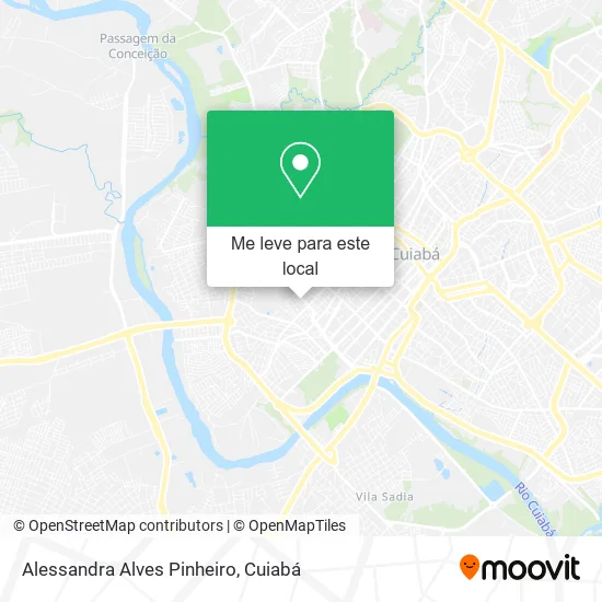 Alessandra Alves Pinheiro mapa