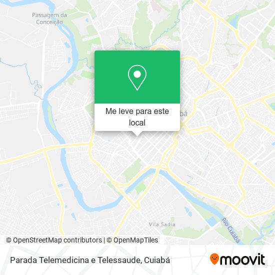 Parada Telemedicina e Telessaude mapa