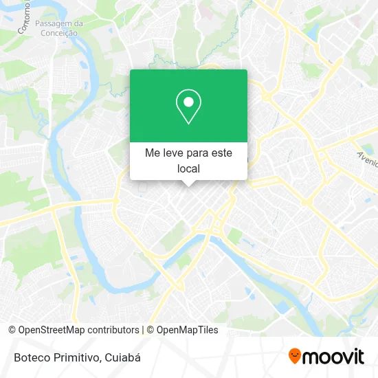 Boteco Primitivo mapa