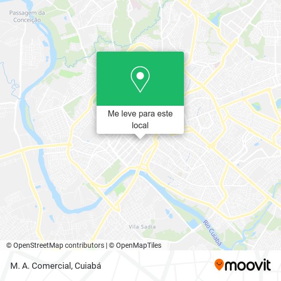 M. A. Comercial mapa