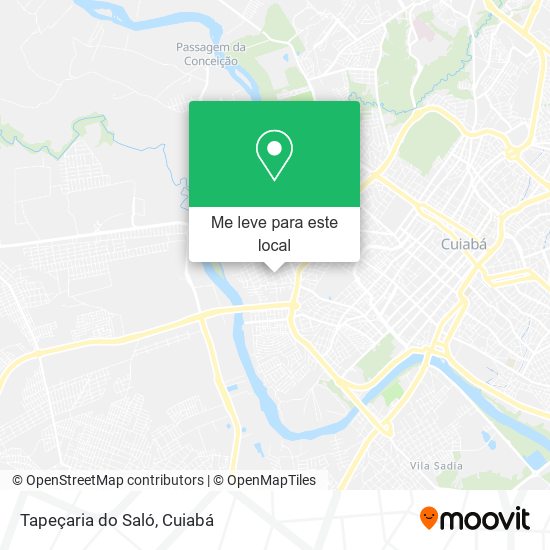 Tapeçaria do Saló mapa