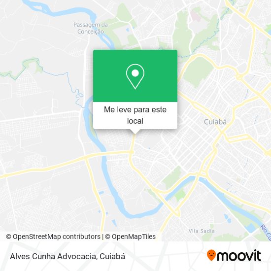 Alves Cunha Advocacia mapa
