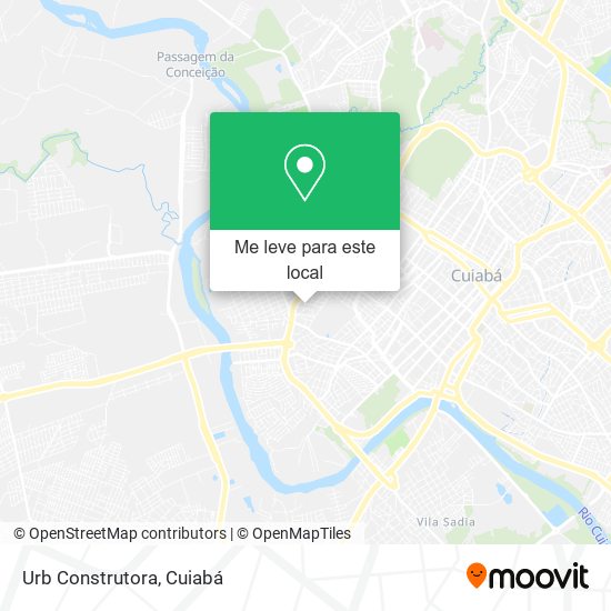Urb Construtora mapa