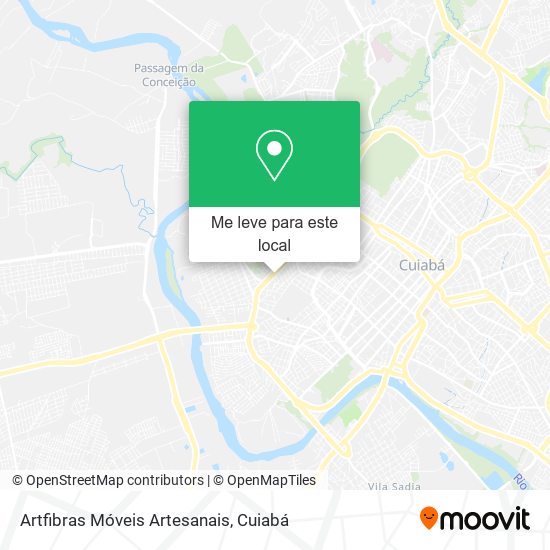 Artfibras Móveis Artesanais mapa