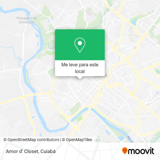Amor d' Closet mapa