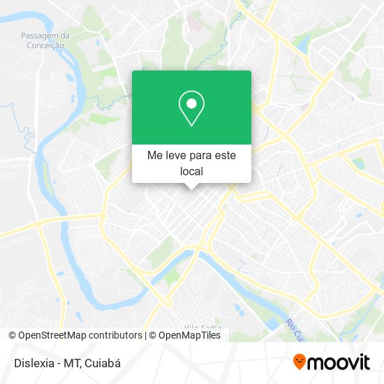 Dislexia - MT mapa