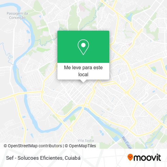 Sef - Solucoes Eficientes mapa