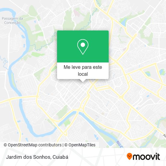 Jardim dos Sonhos mapa