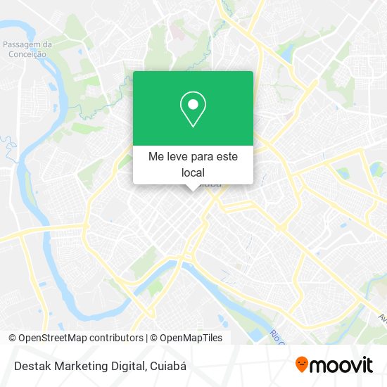 Destak Marketing Digital mapa