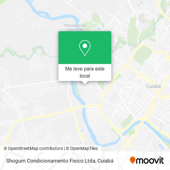 Shogum Condicionamento Fisico Ltda mapa