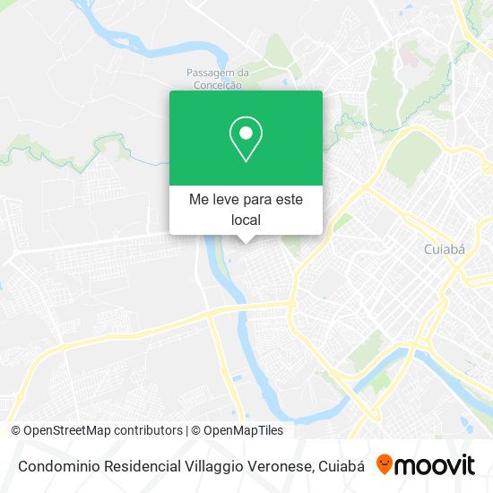 Condominio Residencial Villaggio Veronese mapa