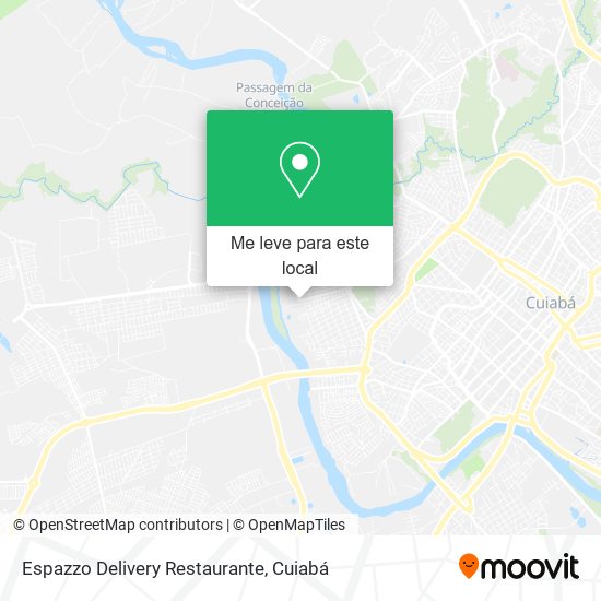 Espazzo Delivery Restaurante mapa