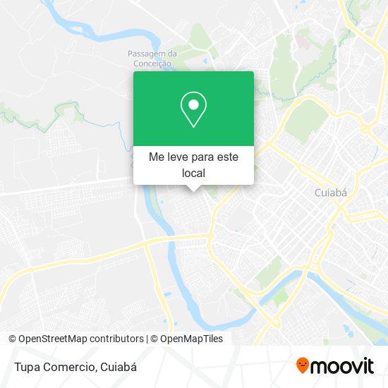 Tupa Comercio mapa