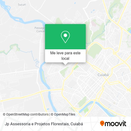 Jp Assessoria e Projetos Florestais mapa