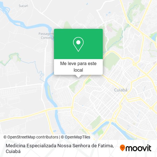 Medicina Especializada Nossa Senhora de Fatima mapa