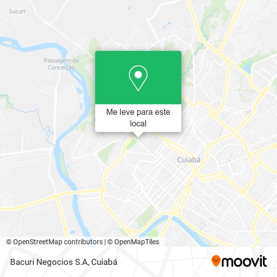 Bacuri Negocios S.A mapa