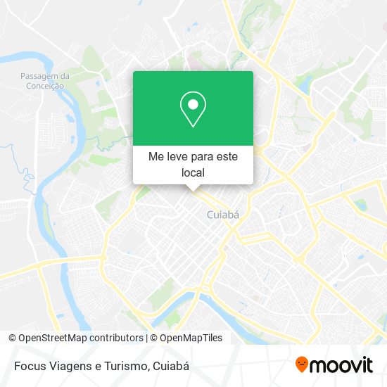 Focus Viagens e Turismo mapa