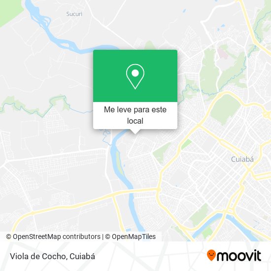 Viola de Cocho mapa