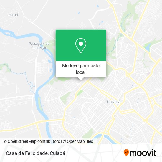 Casa da Felicidade mapa