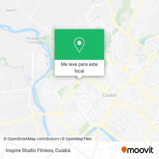 Inspire Studio Fitness mapa