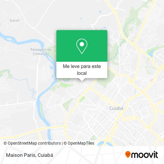 Maison Paris mapa