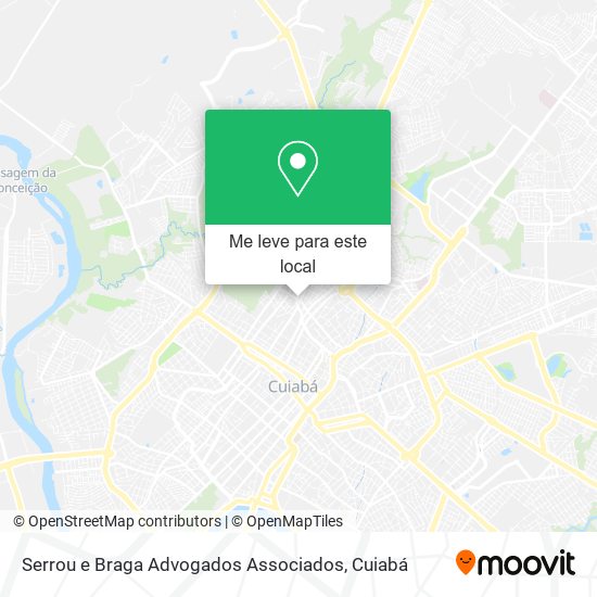 Serrou e Braga Advogados Associados mapa