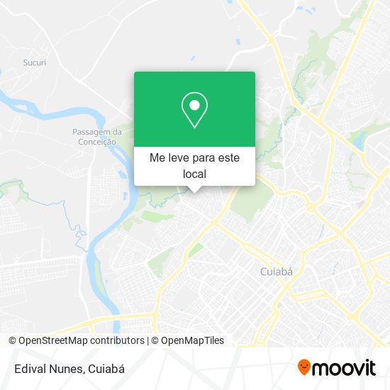 Edival Nunes mapa