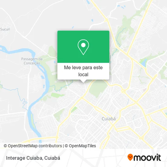 Interage Cuiaba mapa