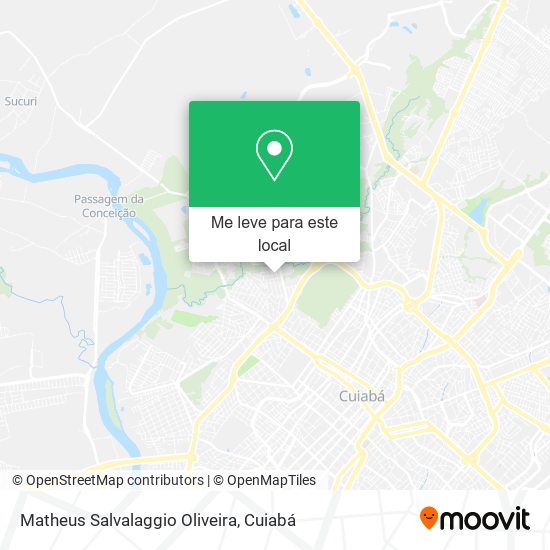 Matheus Salvalaggio Oliveira mapa