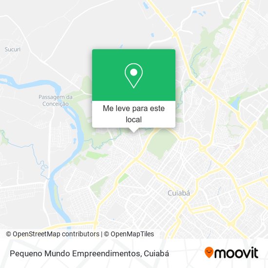 Pequeno Mundo Empreendimentos mapa