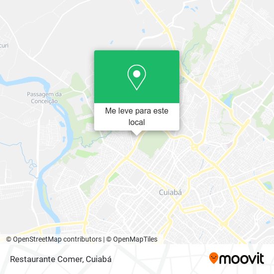 Restaurante Comer mapa