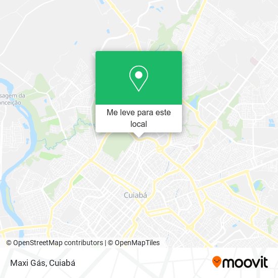 Maxi Gás mapa