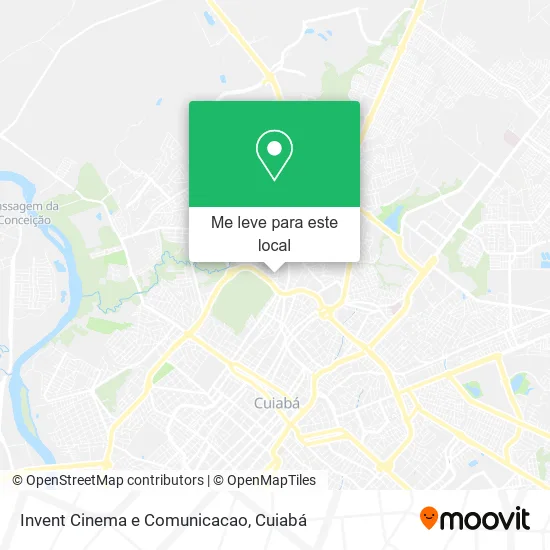 Invent Cinema e Comunicacao mapa
