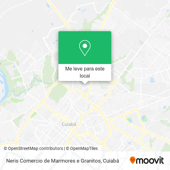 Neris Comercio de Marmores e Granitos mapa