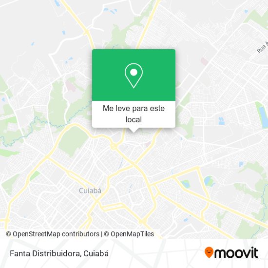 Fanta Distribuidora mapa