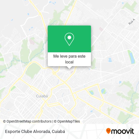 Esporte Clube Alvorada mapa