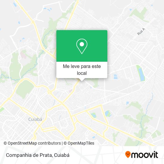 Companhia de Prata mapa