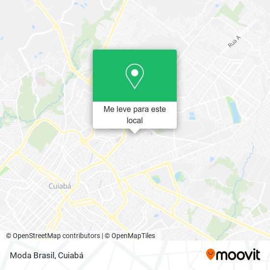 Moda Brasil mapa
