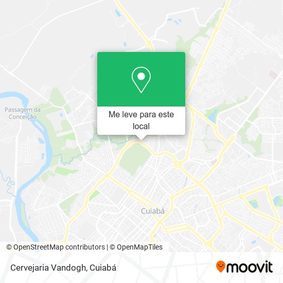 Cervejaria Vandogh mapa