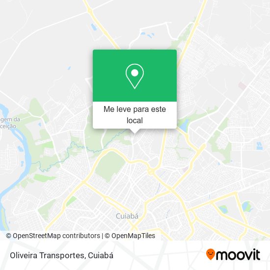 Oliveira Transportes mapa