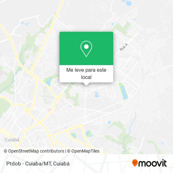 Ptdob - Cuiaba/MT mapa